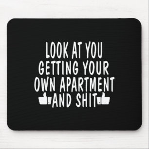 Lustiges neues Apartment-Haus-Warmingsgeschenk Mousepad