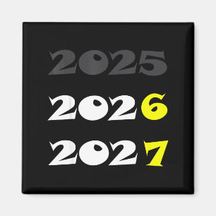 Lustiges Neues Jahr 2026 Sechs Sieben 67 Meme Magnet