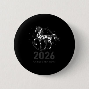 Lustiges Neues Jahr - Frohes Chinesisches Neujahr Button