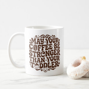 Lustiges Neues Mütter-Geschenk Moderne Typografie Kaffeetasse