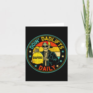 Lustiges Neues Papa-Vater-Männer-T-Shirt, das tägl Karte