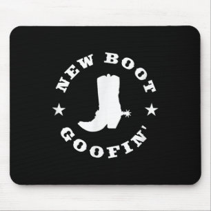Lustiges neues Stiefel-Goofs-Cowboy-Stiefel-Meme-Z Mousepad