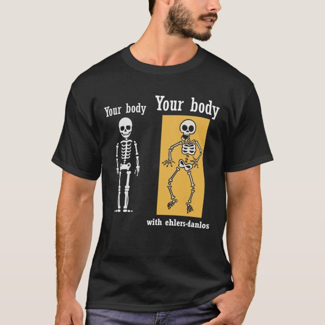 Lustiges Neuheits-Geschenk für Ehlers-Danlos T-Shirt (Vorderseite)