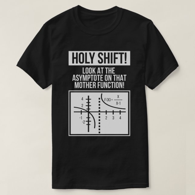 Lustiges Neuheits-Geschenk für Mathematiker T-Shirt (Design vorne)