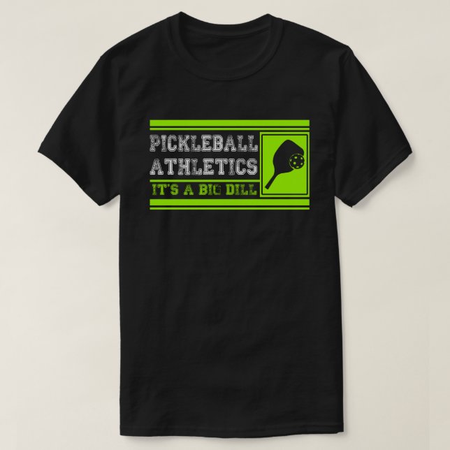 Lustiges Neuheits-Geschenk für Pickleball Spieler T-Shirt (Design vorne)