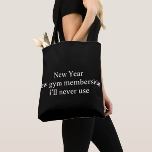 Lustiges Neujahrs-Gym-Mitgliedschaft Fitness Humor