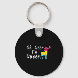 Lustiges Oh Lieber Ich Bin Queer Lgbtq Pride Monat Schlüsselanhänger