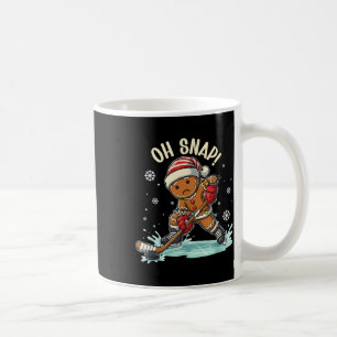 Lustiges Oh Snap Weihnachten Lebkuchen spielt Eish Kaffeetasse