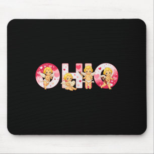 Lustiges Ohio Cud Mittlerer Westen Party O-h-i-o I Mousepad