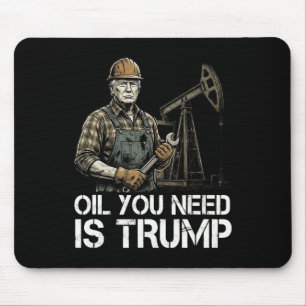 Lustiges Öl, das du brauchst, ist Trump Fafo T-Shi Mousepad