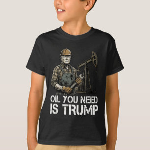 Lustiges Öl, das Sie brauchen, ist Trump Fafo T-Sh T-Shirt