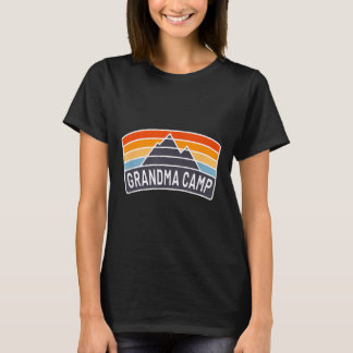 Lustiges Oma-Camp-Schlafparty-Camping-Enkel C T-Shirt