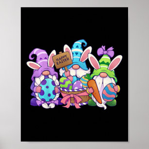 Lustiges Oster-Shirt für Kinder Fröhliche Ostern G Poster