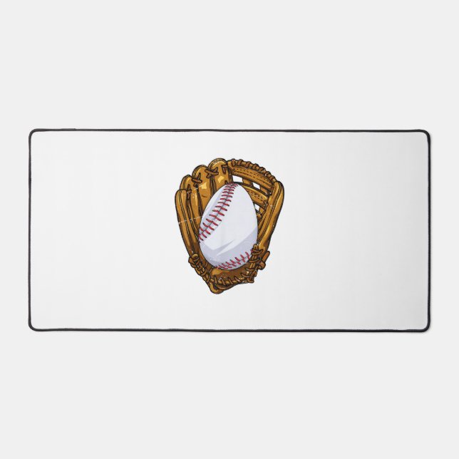 Lustiges Osterei Baseball Ei Jagd Ostersonntag M Schreibtischunterlage (Vorderseite)