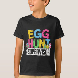 Lustiges Ostereier-Suche-Aufseher-Shirt Mama Papa T-Shirt