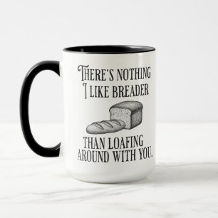 Lustiges Paar-Wortwitz-Brot-Geschenk Tasse