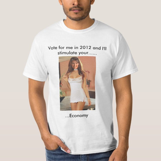 Lustiges Palin 2012 T-Shirts (AntiObama) (Vorderseite)