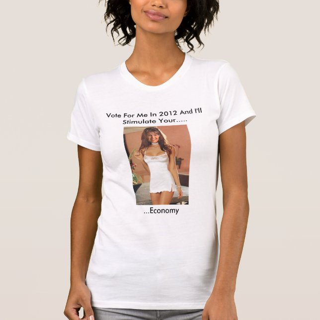 Lustiges Palin 2012 T-Shirts (AntiObama) (Vorderseite)