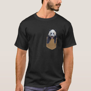 Lustiges Panda-Shirt - Süßer Panda in der Tasche f T-Shirt