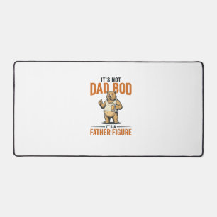 Lustiges Papa-Bod-Vater-Figur-Bär-Bier-Shirt_1 Schreibtischunterlage