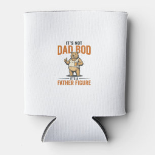 Lustiges Papa-Bod-Vaterfigur-Bär-Bier-Shirt_1 Dosenkühler
