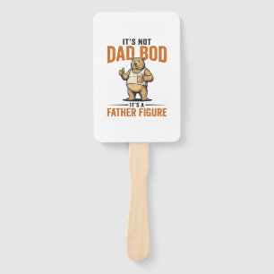 Lustiges Papa-Bod-Vaterfigur-Bär-Bier-Shirt_1 Fächer