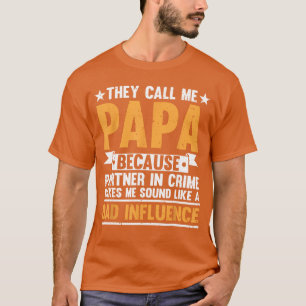 Lustiges Papa-Design für Opa Papi Papaw von Oma T-Shirt