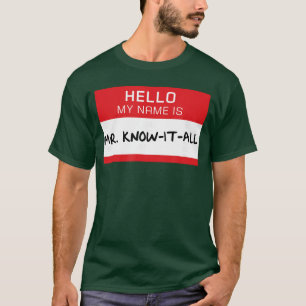 Lustiges Papa Ehemann Bruder Design Herr Weiß Alle T-Shirt