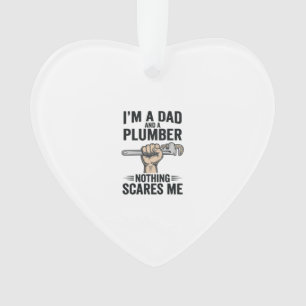 Lustiges Papa-Klempner-Vintage-Stickerei-Shirt-Des Ornament