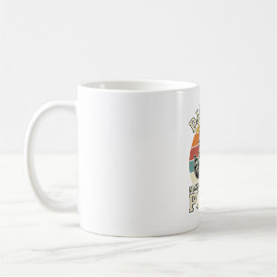 Lustiges Papa Steuer Waschbär Vintage T-Shirt Desi Kaffeetasse