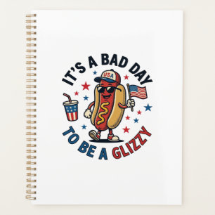 Lustiges patriotisches Hot Dog Vintage-Gravur-Shir Planer