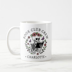 Lustiges personalisiertes Geschenk für Buchclub-Mi Kaffeetasse