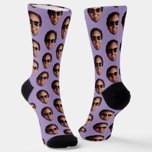 Lustiges Personalisiertes Gesichtsfoto Socken