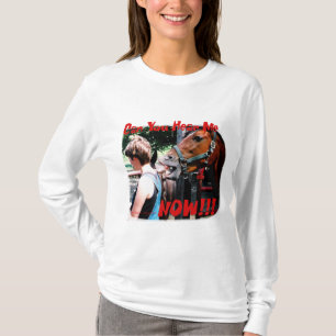 Lustiges Pferd: Können Sie mich jetzt hören? T-Shirt