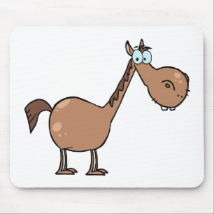 Lustiges Pferd Mousepad
