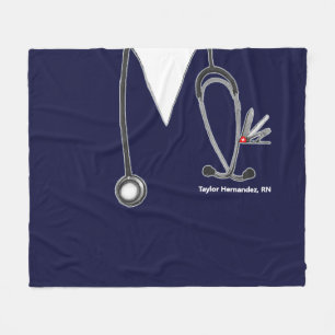 Lustiges Pflegegeschenk - Fleece-Decke Fleecedecke