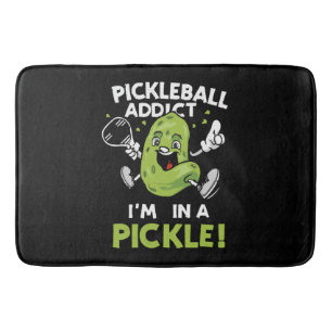 Lustiges-Pickleball Badematte