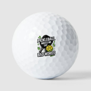 Lustiges Pickleball bringt mich dazu, schlechte Wö Golfball