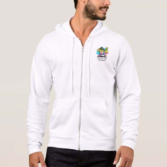lustiges Pickleball Hoodie (Vorderseite)