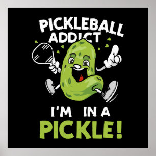 Lustiges-Pickleball Poster