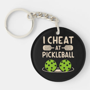 Lustiges Pickleball Schlüsselanhänger