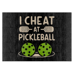 Lustiges Pickleball Schneidebrett