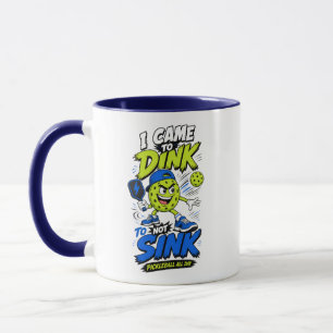 Lustiges Pickleball-Spieler-Design Tasse
