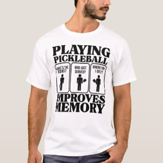 Lustiges Pickleball T-Shirt - Pickleball Herren Sh