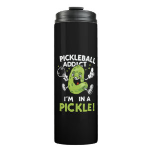 Lustiges-Pickleball Thermosbecher