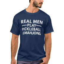 Lustiges Pickleball- und Mahjong-Geschenk für Männ