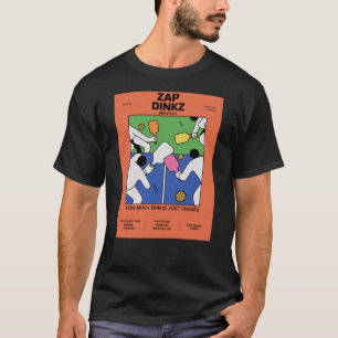 Lustiges Pickleball Zu Viel Spin Poster T-Shirt