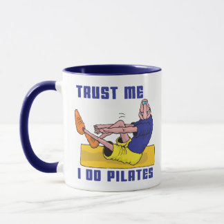 Lustiges Pilates Tasse