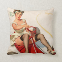 Lustiges Pin-up-Girl