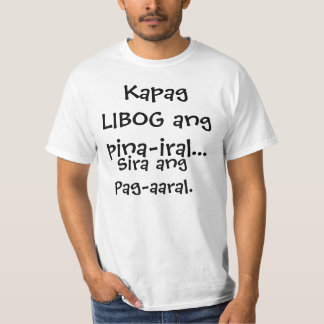 Lustiges Pinoy Shirt "estudyanteng Malibog "